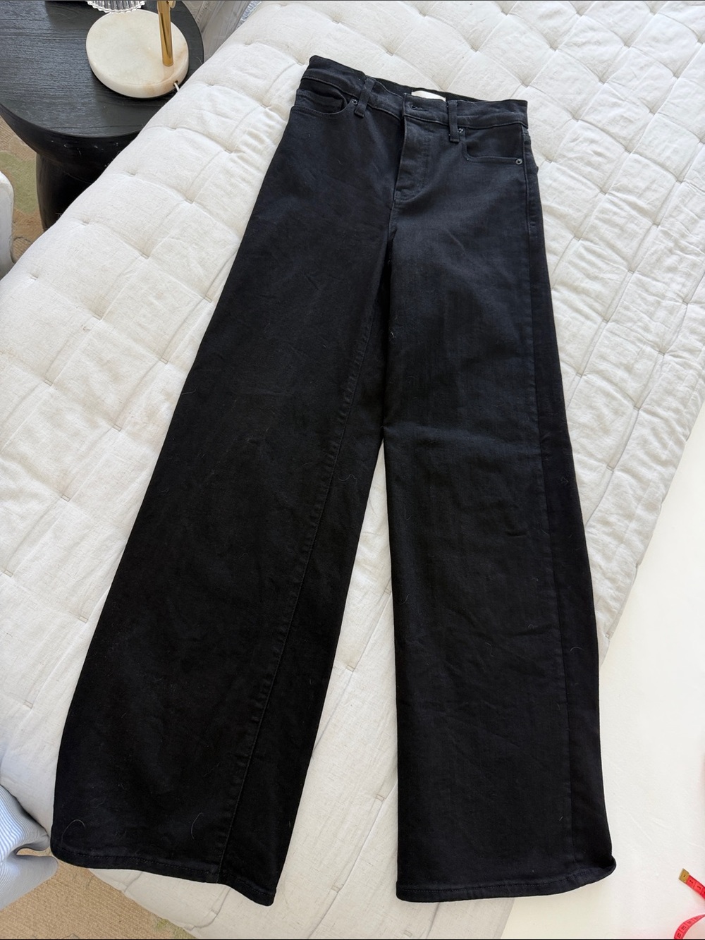 Frame Black Jeans